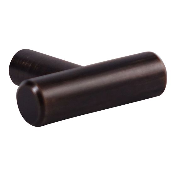 Washington Contemporary Steel Knob - Modern - Oiled Bronze - 1/Pkg - 12 x 40 mm