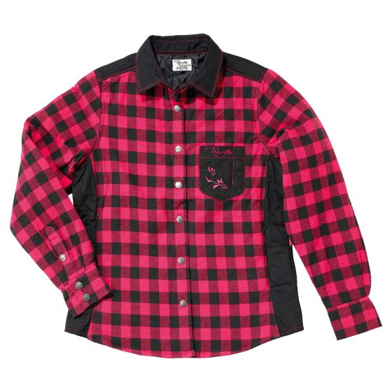 Chemise à carreaux rembourrée
