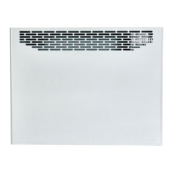 Uniwatt Convector w/o Built - In Thermostat - 240 V - White - 1000 W - 25 1/4" x 5 1/2" x 19 1/2"