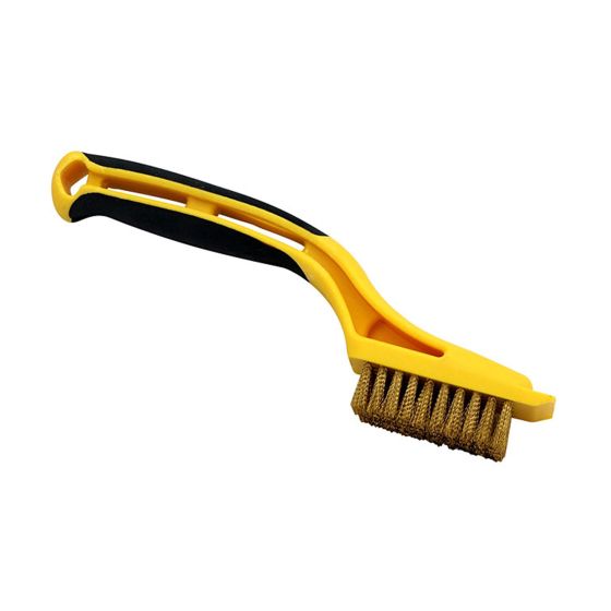 Mini-brosse, 1 1/8" x 2 1/4", laiton