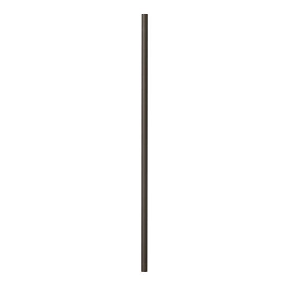 Classic Round Balusters - Black - 3/4" x 26" - 100/Pkg