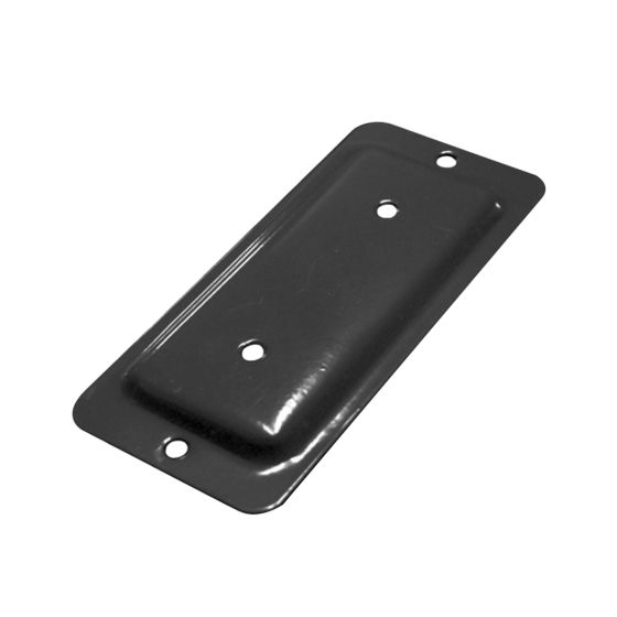 Plaque d'assise Fixplak 24, 2" x 4", noir