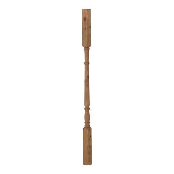 Brown Treated Wood Baluster - 1 1/2" x 1 1/2" x 36"
