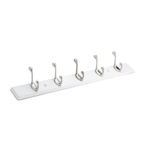 Crochet sur panneau utilitaire, blanc, 605 mm x 92 mm