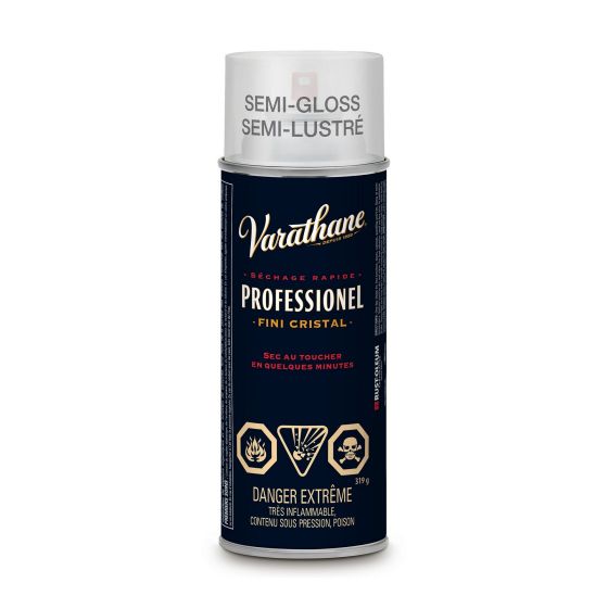 Vernis à base d’huile, clair semi-lustré, 319 g