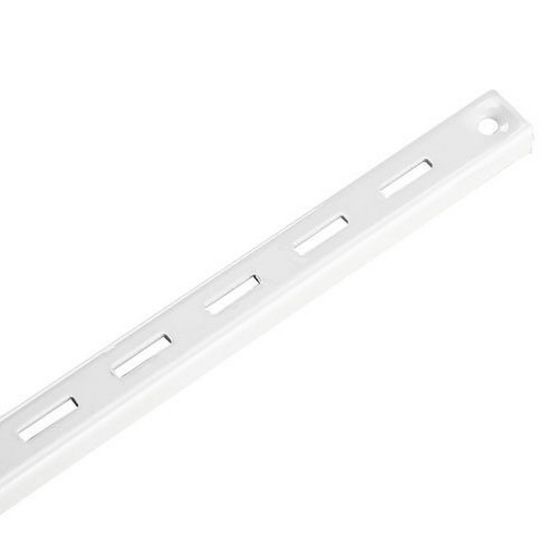 Montant d'étagère, blanc, 5/8" x 6'