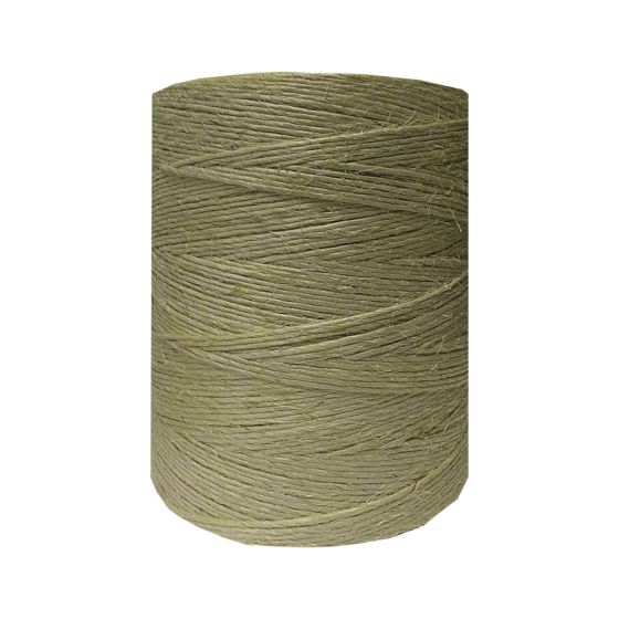 Sisal twine for round bale - Yellow - Low oil - 38 lb - 2/Pkg - 16 000'