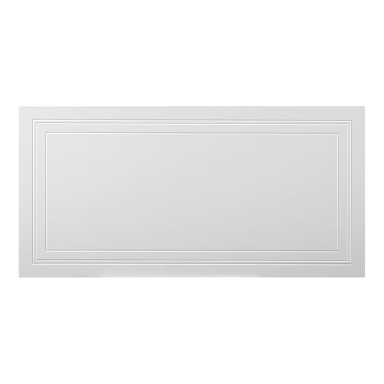 Tuile de plafond, Aria, 24" x 48", 4/pqt, couvre 32 pi²