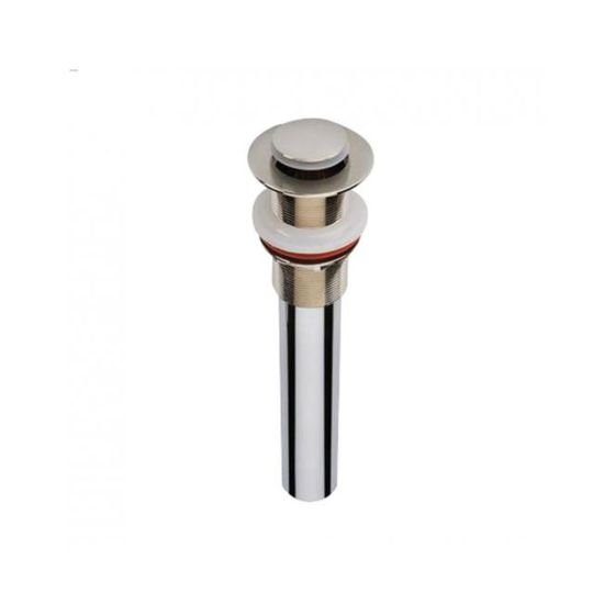 Sink drain without overflow