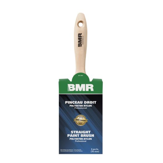 Pinceau droit, 3"