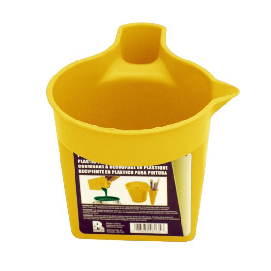 Portable Paint Pail - 1 L - Yellow