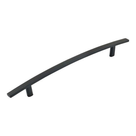 Padova Transitional Metal Pull  - Matte Black - 1/Pkg - 128 mm