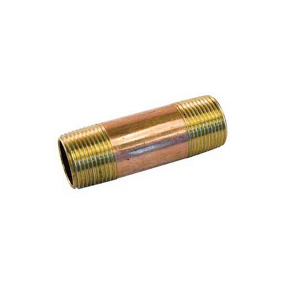 Nipple bronze 1/2" x 2 1/2"