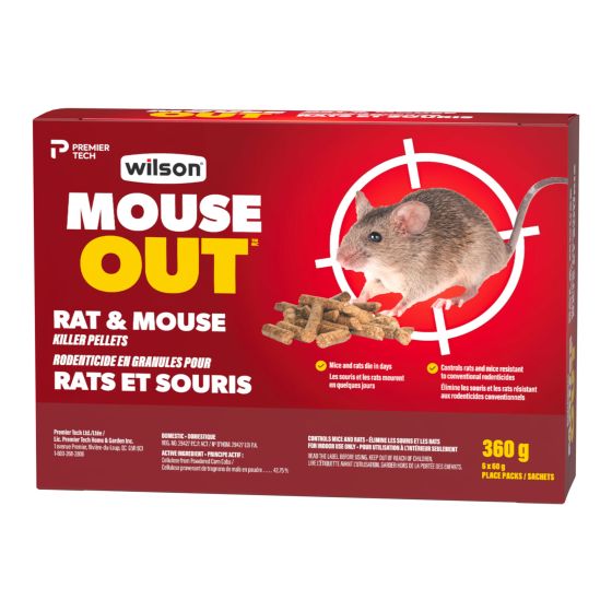 Predator Rodenticide for Rat and Mouse - 60 g - 6/Pkg