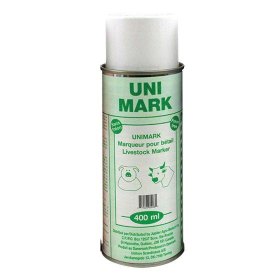 Unimark Spray Marker - Green - Aerosol - 400 ml