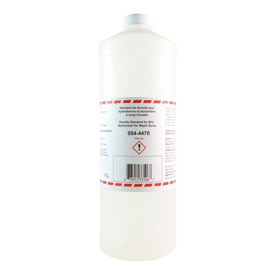 Standard de densité pour sirop d’érable