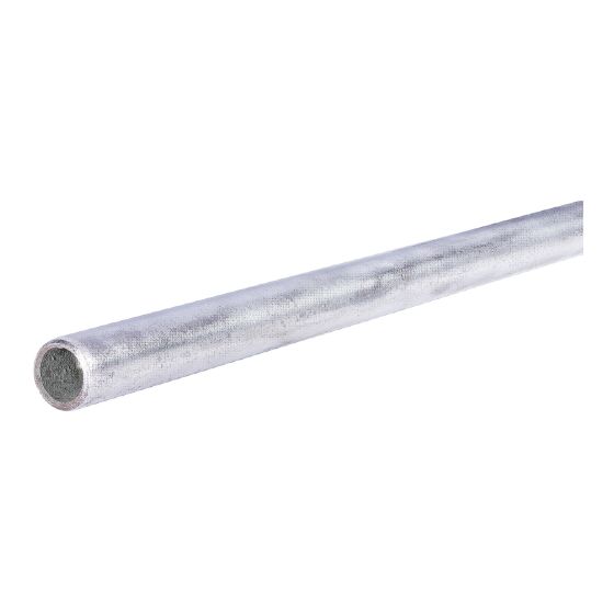 Galvanized Steel Pipe - Not Threaded - 1" - Metallic