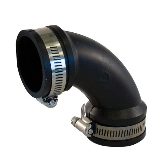 90° flexible elbow