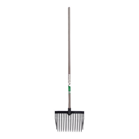 Fourche à litière 10", 16 dents, polycarbonate