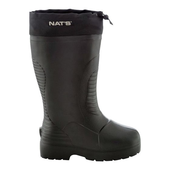 Bottes avec cap, EVA, noir, grandeur 10