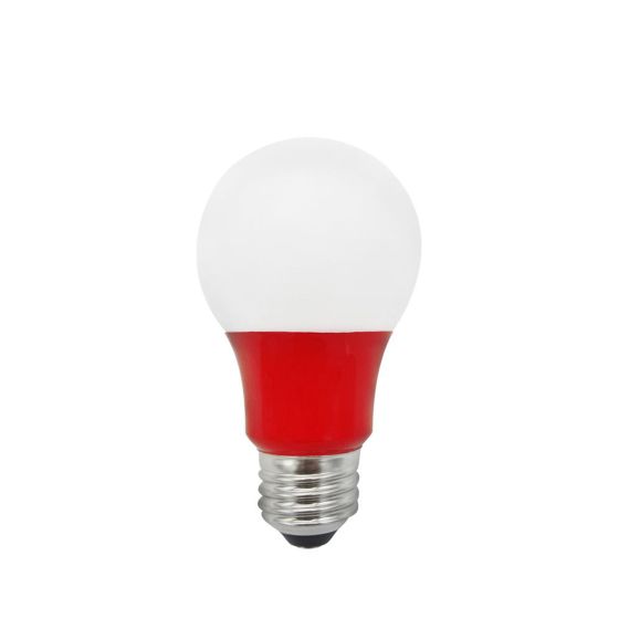 Ampoule DEL, A19, rouge, 5 W