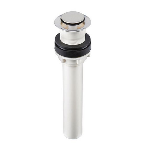 Sink drain without overflow