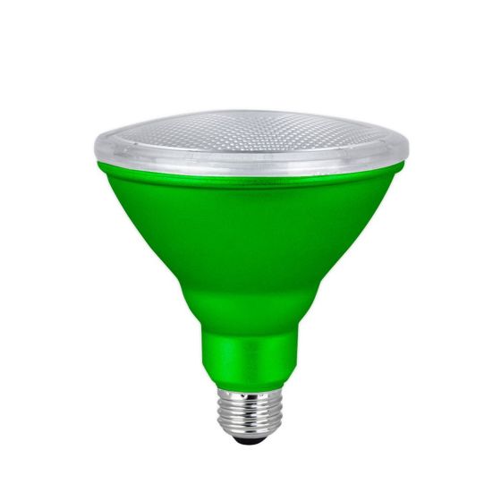 LED Lightbulb - PAR38 - Green - 7 W