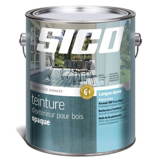 Solid Stain - Advanced Technology - Satin - Canyon brown - 600 ft² - 3.78 l