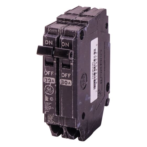 G.E. 2 Pole Breaker - 30 A