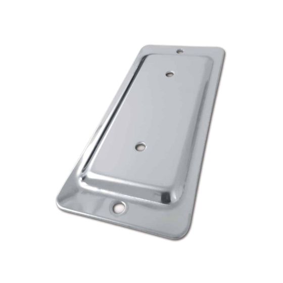 Plaque d'assise Fixplak 24, 2" x 4", innox