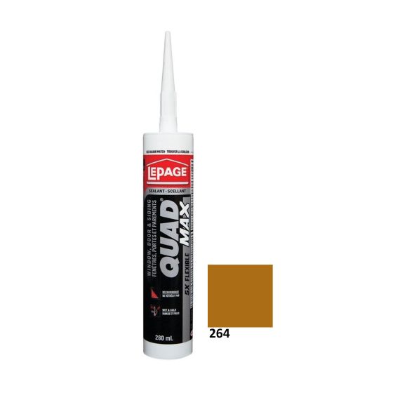 Scellant portes, fenêtres et parements QUAD MAX, yellowstone, 280 ml