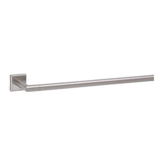 Naples Towel Bar - Nickel - 18"