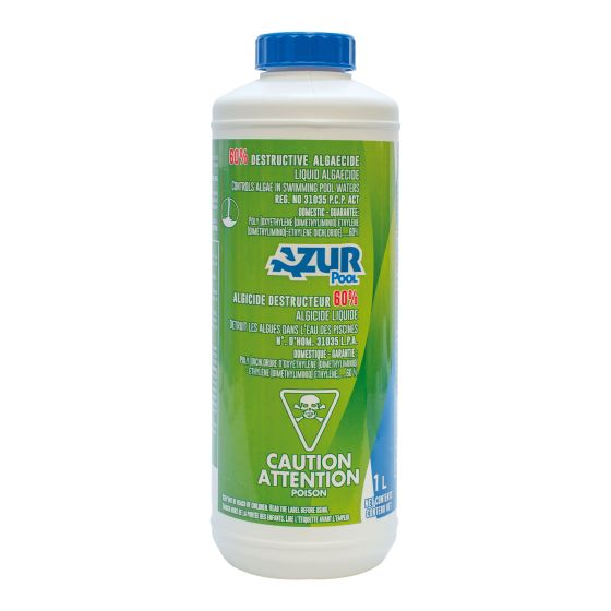 Algicide destructeur 60 % Azur 1 l