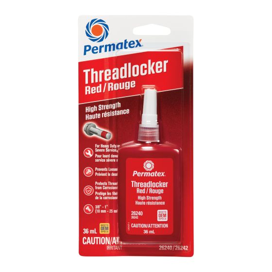 Frein Filet haute résistance, rouge, 36 ml