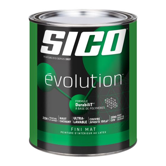 Paint SICO Evolution - Flat - Pure White - 946 ml