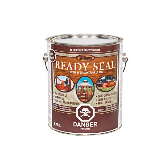 Ready Seal Exterior Stain - Burnt Hickory - 3.79 l