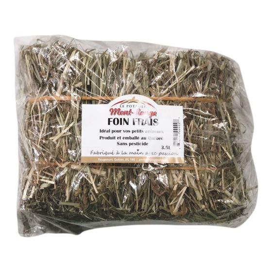 Timothy Hay bale. Made in QuUbec