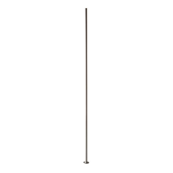 Barreau rond universel,  5/8" x 40 1/2", argent