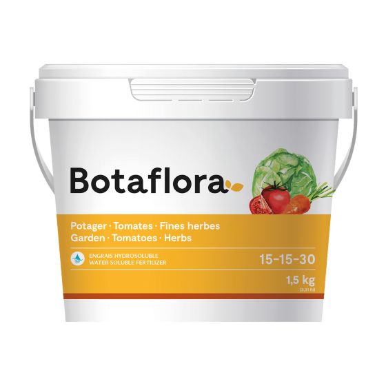 Engrais hydrosoluble pour potager 15-15-30, 1,5 kg