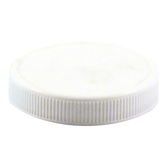 Cap - White - 38 mm