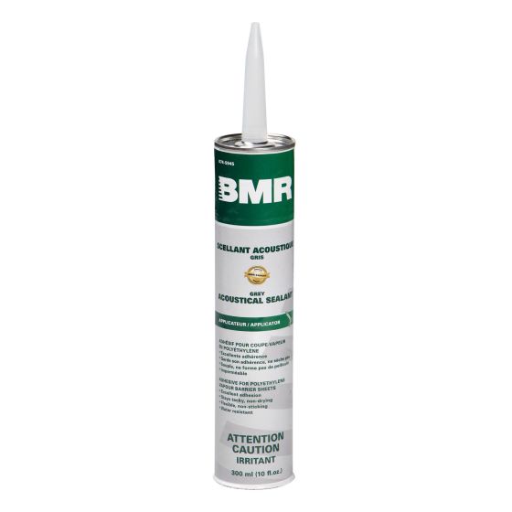 Scellant acoustique BMR, 300 ml, gris