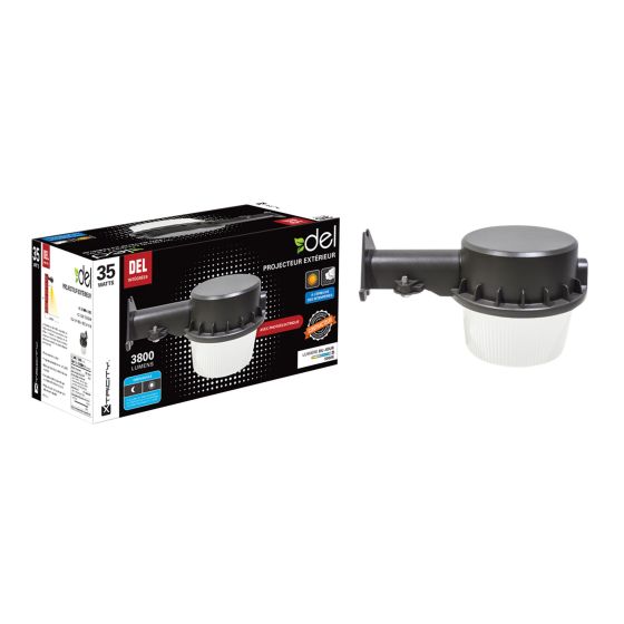Lampe extérieure de sécurité DEL photocellule