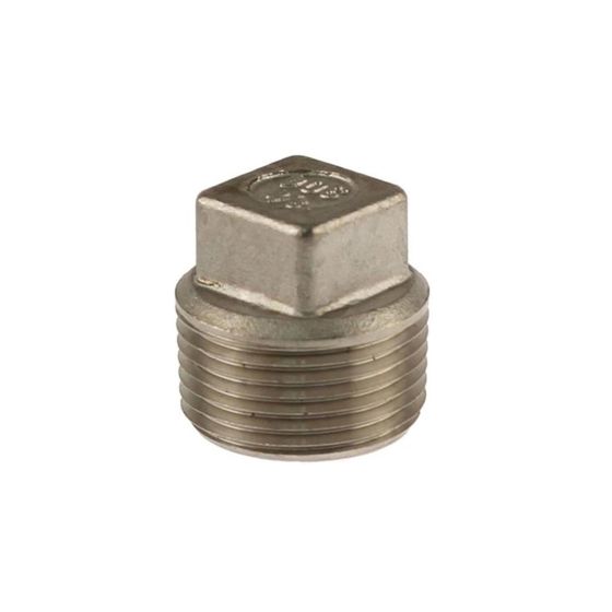 Bouchon en acier inoxydable, 1 1/2"