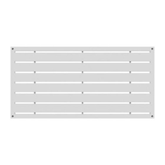 Decorative Panel - 2' x 4' - White