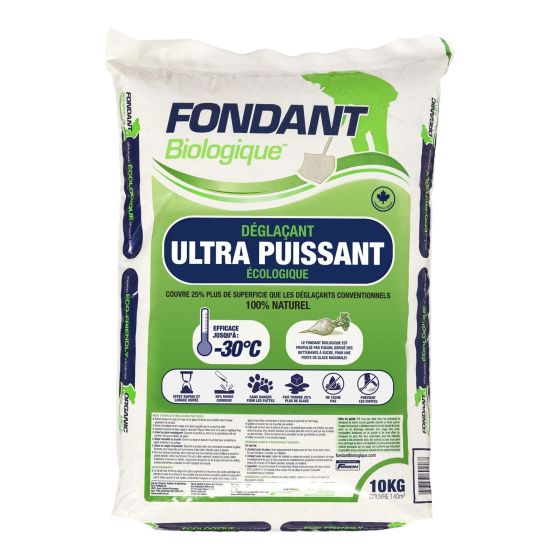 Déglacant écologique ultra-puissant, jusqu'à -30 °C, 10 kg