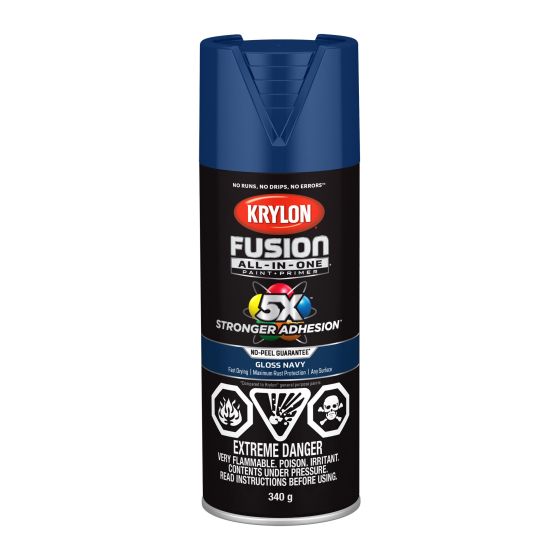 Fusion Spray Paint And Primer All-In-One - 340 g - Marine - Glossy