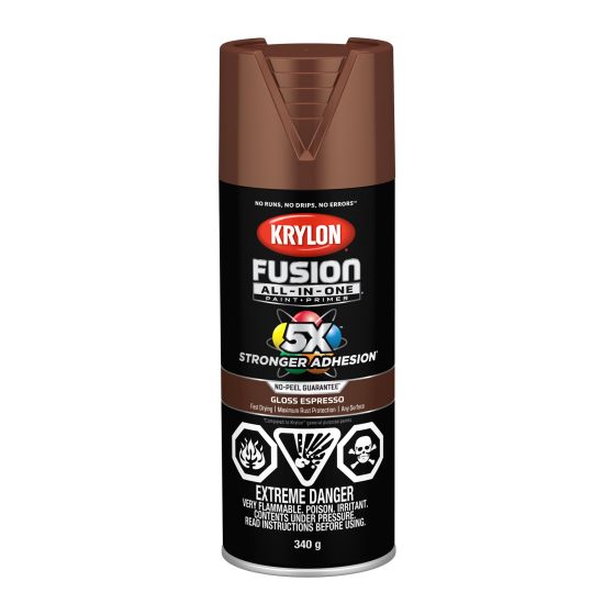 Fusion Spray Paint And Primer All-In-One - 340 g - Espresso - Glossy