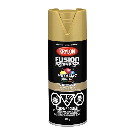 Fusion Spray Paint And Primer All-In-One - 340 g - Gold - Metallic