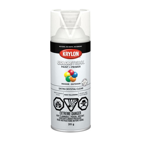 Colormaxx Paint And Primer - 340 g - Crystal Clear - Satin