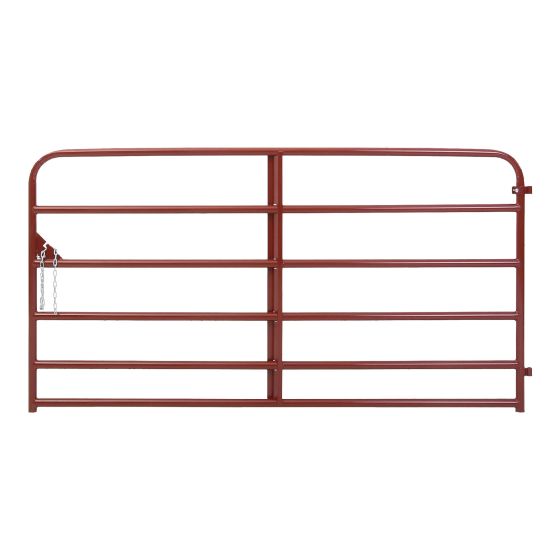True North Light Farm Gate -20-Gauge- Red - 8'